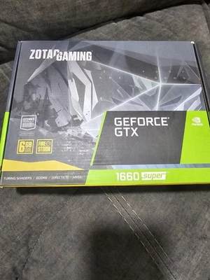 Bus de memoria de 192 bits ZOTAC Gaming NVIDIA GeForce GTX 1660 Super 6 GB GDDR6 Foto 1 de 2