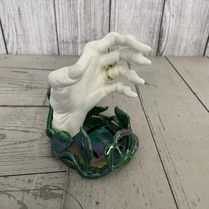 Bath & Body Works IVY WITCH HAND Spider Ring Holder &1 Foaming Soap HALLOWEEN - Picture 1 of 7