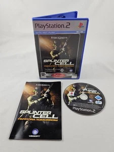 Splinter Cell Pandora Tomorrow - PlayStation 2 PS2 + PAL Manual - Imagen 1 de 4