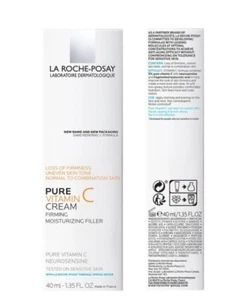 La Roche-Posay|Pure Vitamin C Cream Firming Moisturizing Filler Face|1.35 3-2028 - Picture 1 of 3