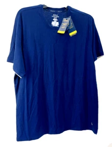 Polo Ralph Lauren Short Sleeve Crew Neck Cotton Blend T-Shirt, Navy, Size S - Picture 1 of 2