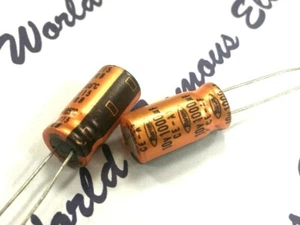 4pcs- MARCON 1000uF (1000µF) 10V CE-AF Radial Electrolytic Capacitor - Picture 1 of 2