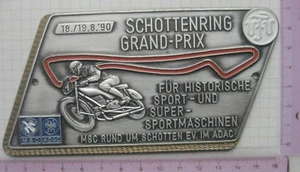 ADAC MSC SCHOTTEN MOTORRAD SCHOTTENRING GRAND PRIX 08.80 ....... Plakette (149) - Picture 1 of 2