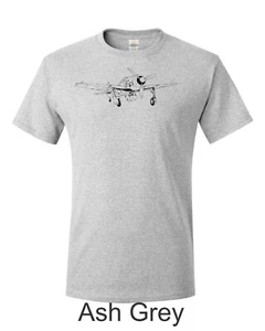 Focke-Wulf 190 Drawing printed on men's shirt. FW 190 fighter FREE. SHIPPING !!! - Bild 1 von 9