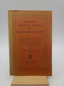 Student's Practical Manual of French Pronunciation (First Edition) - Picture 1 of 1