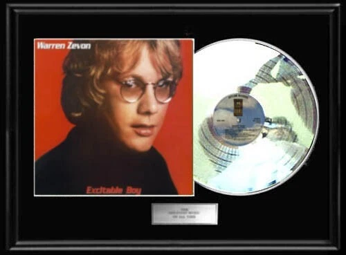 WARREN ZEVON ВОЗБУДИМЫЙ МАЛЬЧИК LP БЕЛОЕ ЗОЛОТО ПЛАТИНОВЫЙ ТОН ЗАПИСЬ NON RIAA НАГРАДА - Изображение 1 из 1
