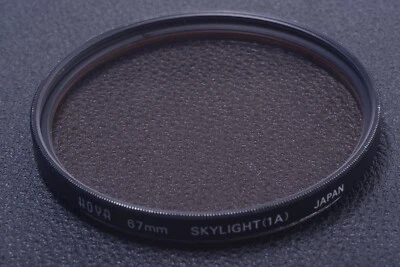 ✅ HOYA SKYLIGHT 1A 67MM FILTER GENUINE LENS OR CAMERA SCREW IN 11-1 - Image 1 of 2