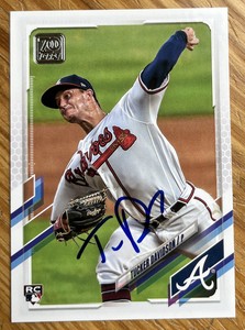 2021 Topps #423 Tucker Davidson Signed Card Autograph