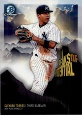 2018 Bowman Chrome Peaks Of Potential Gleyber Torres #PP-GT