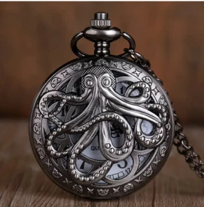 Uhrenkette Oktopus schwarz - Bild 1 von 2