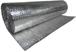 Foil Bubble Wrap Metallized Insulation Bubble Cushioning Wrap 750mm x5m Aus Made - Picture 1 of 6