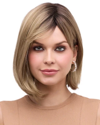 PETITE PAIGE Wig by ENVY, *ALL COLORS!* Mono Part, Best Seller! PETITE CAP, NEW - Image 1 of 4