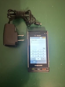 Samsung Memoir SGH-T929 - Black (T-Mobile) Cellular Phone - RARE!-locked - Picture 1 of 5