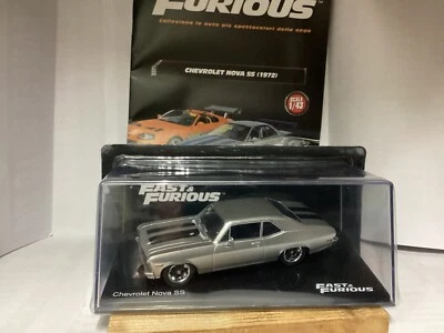CHEVROLET NOVA SS  1972  Fast&Furious  1/43 DeAgostini die-cast - Immagine 1 di 4