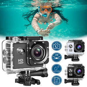 Sport Action Camera Recorder HD 1080P DVR Waterproof Underwater Camcorder Video