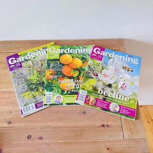 Gardening Australia Magazines x 3 Growing Small Spaces Bees Citrus Trees 2016 #g - Picture 1 of 24