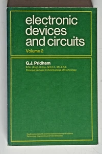 Electronic Devices and Circuits vol 2 by G J Pridham 1969 first Pergamon p/back - Imagen 1 de 13