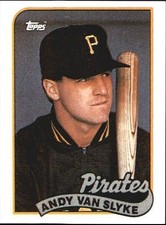 1989 Topps Doubleheader All-Stars Cardinals Baseball Card #19 Andy Van Slyke