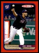 Joe Ross 2020 Topps Total Red #247 /10 Nationals 