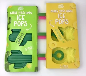 Bandeja de hielo Cool Gear Make Your Own para paletas formas de piña y cactus verano - Imagen 1 de 2