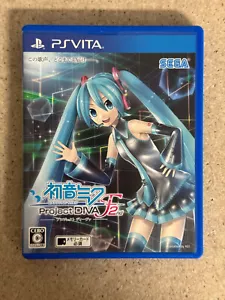 Project Diva F 2nd Hatsune Miku - JAPANESE Playstation Vita PSVita CIB Tested - Picture 1 of 3