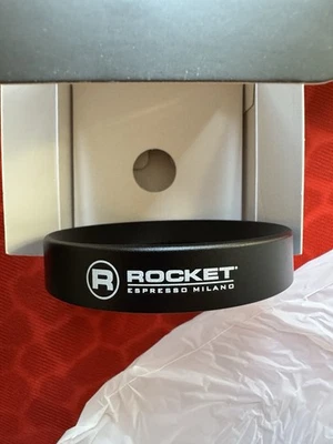 Org. Rocket Siebträger Magnetischer Dosierring Mattschwarz ø 70mm Dicke 15mm - Bild 1 von 4