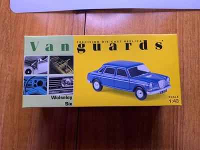Vanguards Corgi 1:43 Wolseley Six Cosmic Blue Metallic VA08500 - Image 1 of 4