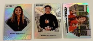 Lote de tarjetas Bianca Bustamante 2025 UD Allure SE Base, Visual y First Look (3) - Imagen 1 de 1