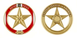 BRONZE STERN MEDAILLE MÜNZE - Bild 1 von 1