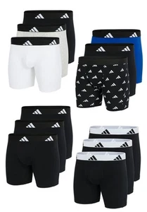 Adidas Basic Boxer Brief Men Herren Unterhose Shorts Unterwäsche 3er Pack - Bild 1 von 5