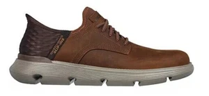 SKECHERS MENS SLIP-INS GARZA MEMORY FOAM SUPER COMFORTABLE SLIP-ON SNEAKER - Picture 1 of 6