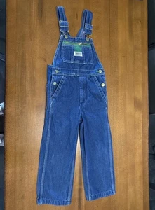 Liberty Overalls Boys Girls Size 5 Blue Denim Bibs - Picture 1 of 9