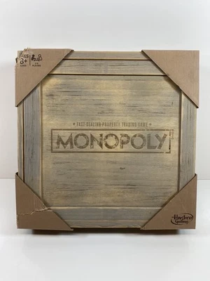 Monopoly Rustic Wood Series Wooden Board Game / New & Sealed - Image 1 of 4