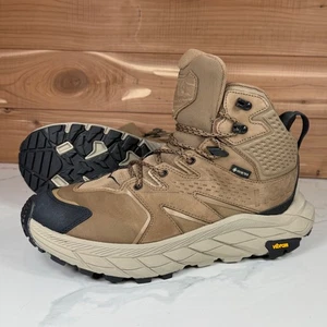 Hoka One One Wanacapa Mid GTX Gore Tex Wanderschuhe hellbraun Vibram Damen 9B - Bild 1 von 15