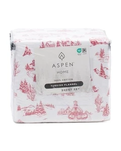 ASPEN Home Weihnachten Winter Flanell Laken Set - Bild 1 von 1