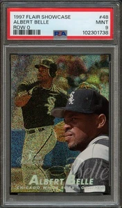 BB - 1997 - Flair Showcase - #48 - Albert Belle - Row 0 - PSA 9 - MINT - Bild 1 von 2