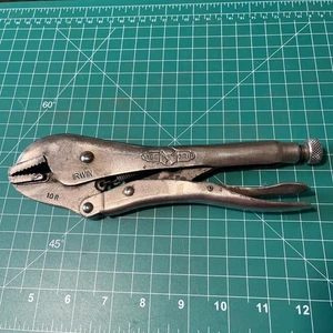 Vintage Vise Grip Irwin 10 R The Original Straight Jaw 9" - Foto 1 di 8