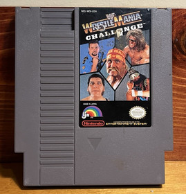 WWF Wrestlemania Challenge Nintendo NES Tested And Working Cartridge Only