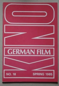 KINO - GERMAN FILM 1985 Spring Nr. 18 - German Films at Cinema Le Francais etc. - Bild 1 von 5