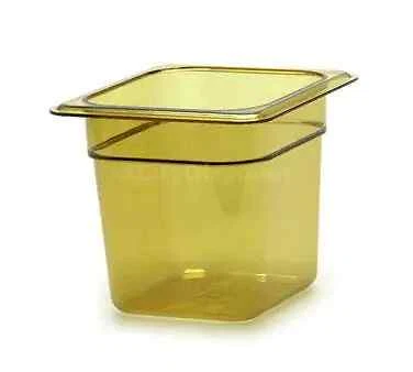 Cambro 66HP150 CamWear H-Pan 6" Deep High Heat Sixth Size Pan - Image 1 of 1