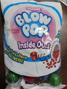 Charms Blow Pop Gumballs Candy, Inside Outs, 7 Ounce Bag - Picture 1 of 3
