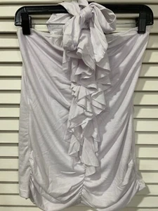 Wildcat Women's Size Large White Fringe Halter Top New without Tags - Picture 1 of 1