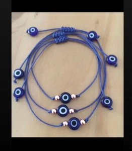 EvilEye Bracelet Nazar Bracelet Evileye Protection Bracelet Turkish Evileye - Picture 1 of 6