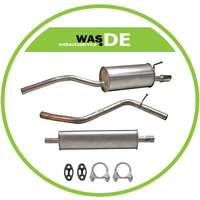 kit de pot d'echappement pour Dacia Duster 1.6 16V/ LPG + attaches - Photo 1/4