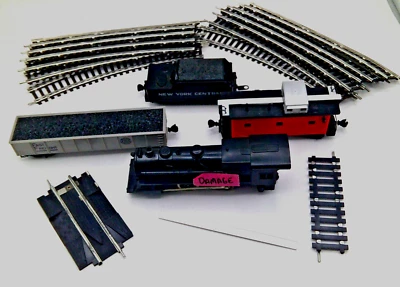 MARX H-O ELECTRIC TRAIN with TRACKS - WITHOUT REMOTE CONTROL - In Original Box - Image 1 of 4