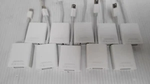 Lot of 10 Apple OEM Original Mini DisplayPort to VGA Adapter (MB572Z/B) A1307 - Picture 1 of 3