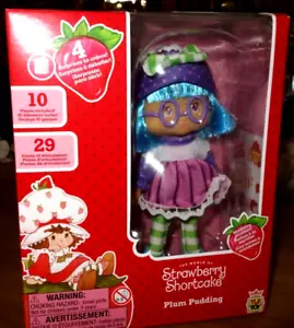 Strawberry Shortcake Limited Edition Plum Pudding 55 Fashion Doll 4 Surprise - Picture 1 of 3