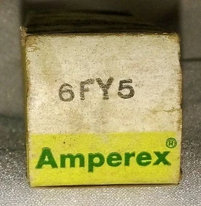 NUEVO DE LOTE ANTIGUO 6FY5 (EC97) tubo de vacío radio TV válvula, PROBADO - Imagen 1 de 12