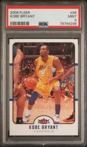 2006 Fleer 85 Kobe Bryant PSA 9 Los Angeles Lakers - Picture 1 of 2