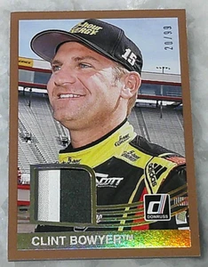 Clint Bowyer2017 Donruss Racing Gold Retro R-U Fire Suit (2 Colors) #20/99 - Picture 1 of 1
